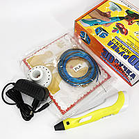 Бездротова 3d ручка з дисплеєм 3D ручка Smart 3D Pen 2 желтая, 3d ручки огляд pen з екраном MQ-36