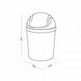 ВІДРО ДЛЯ СМІТТЯ З КРИШКОЮ, фото 7