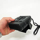 Пічка в машину Car Fan CF-701, Автомобільний обігрівач салону 12v 200w, Обігрівач від прикурювача IJ-26, фото 3