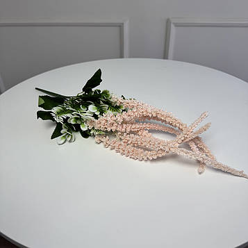 Букет штучний амарант 50 см ніжно-рожевий 7 голів 5шт/уп