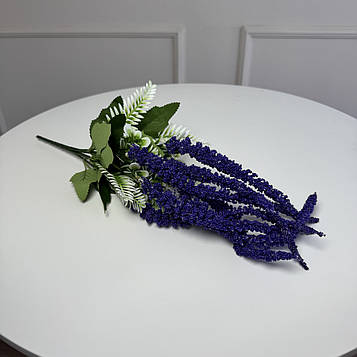 Букет штучний амарант 50 см фіолетовий 7 голів 5шт/уп