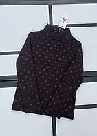 Гольф підлітковий із Сердечками стійка на дівчинку 128-152 см (3кв) "MALVINA" купити гуртом в Одесі на 7 км