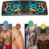 Упори з різними хватами Foldable Push Up, Опори для віджимання, упор для віджимання вуличний EQ-40, фото 10