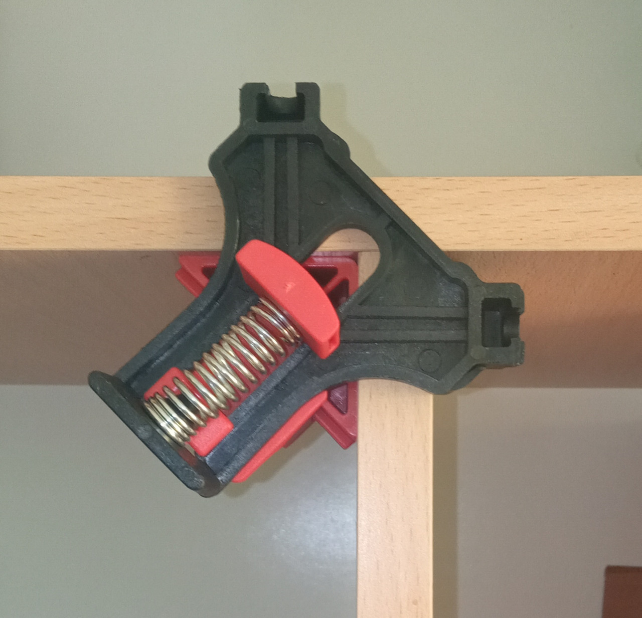 Кутова струбцина 90° затискач для виробинцтва меблів чи виробів з дерева, фото 1