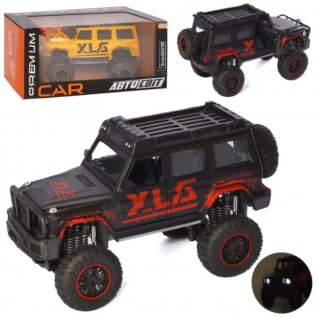 Джип інерційний металевий 21 см АвтоСвіт, фото 1