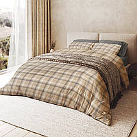 ПРОСТИРАДЛО "ТАРТАН" 240X260 СМ, ВАРЕНИЙ САТИН 220 ТС