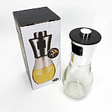 Розпилювач для оцту та харчового масла, Ємність для зберігання олії та оцту Диспенсер олії TP-91, фото 3