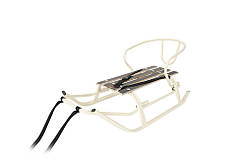 Санки "Комета" айворі + спинка (вологостійка планка)