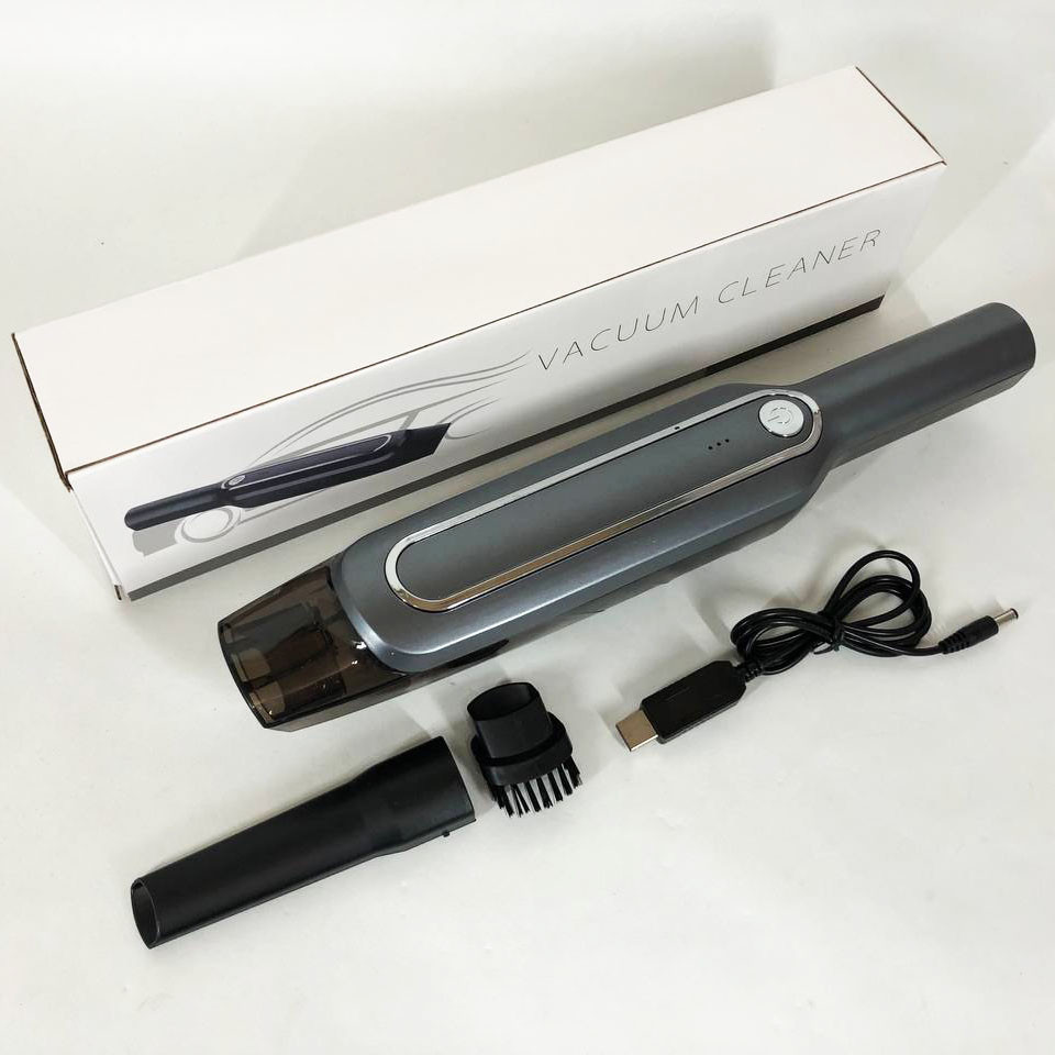 Автомобільний акумуляторний портативний пилосос Car vacuum cleaner, Бездротовий автопилосос DY-78, фото 1