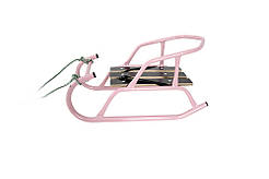 Санки іграшкові "Овен" (рожеві)