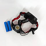 Легкий налобний ліхтар для риболовлі Bailong BL-T06B-P90, Ліхтар на лоб для будівельних робіт MQ-53, фото 4