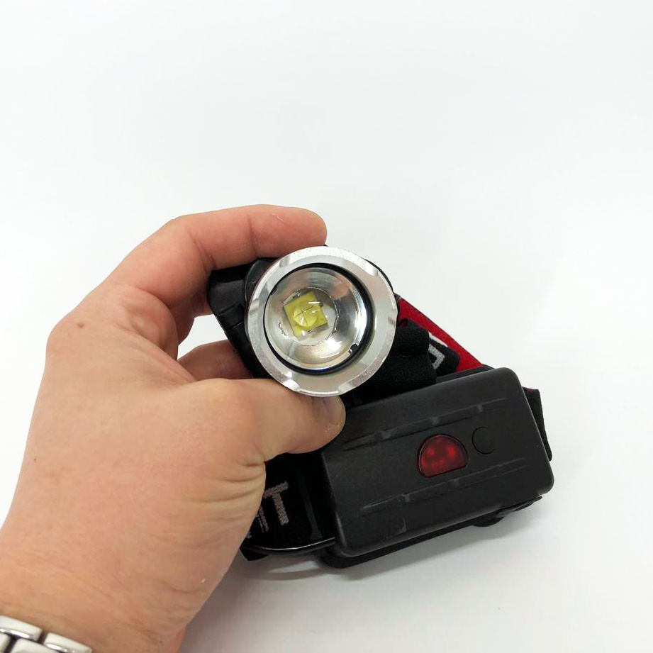 Ліхтар для нічної їзди X-Balog BL-T07B-P90, Ліхтар на лоб потужний Наголовний LY-54, фото 1