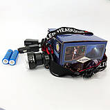 Ліхтар для нічної їзди X-Balog BL-T07B-P90, Ліхтар на лоб потужний Наголовний LY-54, фото 4