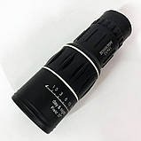 Монокуляр Bushnell 16x52 PowerView монокль, Бушнел, підзорна труба з чохлом CL-80, фото 3