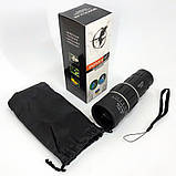 Монокуляр Bushnell 16x52 PowerView монокль, Бушнел, підзорна труба з чохлом CL-80, фото 8