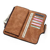 Практичний маленький гаманець жіночий Baellerry Forever N2345, Маленький жіночий чоловічий гаманець ST-48, фото 6