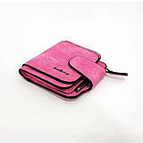 Тонкий компактний жіночий гаманець Baellerry, Жіночий гаманець-портмоне зі шкіри натуральної JG-23, фото 4