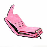 Тонкий компактний жіночий гаманець Baellerry, Жіночий гаманець-портмоне зі шкіри натуральної JG-23, фото 6