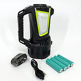 Ліхтар кемпінговий настільний, Ліхтар прожектор Багатофункціональний led Кемпінгове освітлення JF-36, фото 7