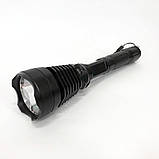 Ручний ліхтар з високою яскравістю, Ліхтар для дому з вбудованим акумулятором Невеликий ручний PQ-40, фото 9