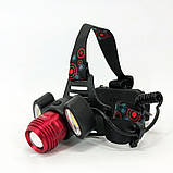 Потужний тактичний ліхтар світлодіодний, Світлодіодний ліхтар для роботи на голові CJ-55, фото 3