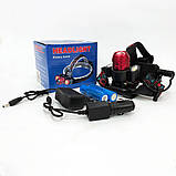 Потужний тактичний ліхтар світлодіодний, Світлодіодний ліхтар для роботи на голові CJ-55, фото 6