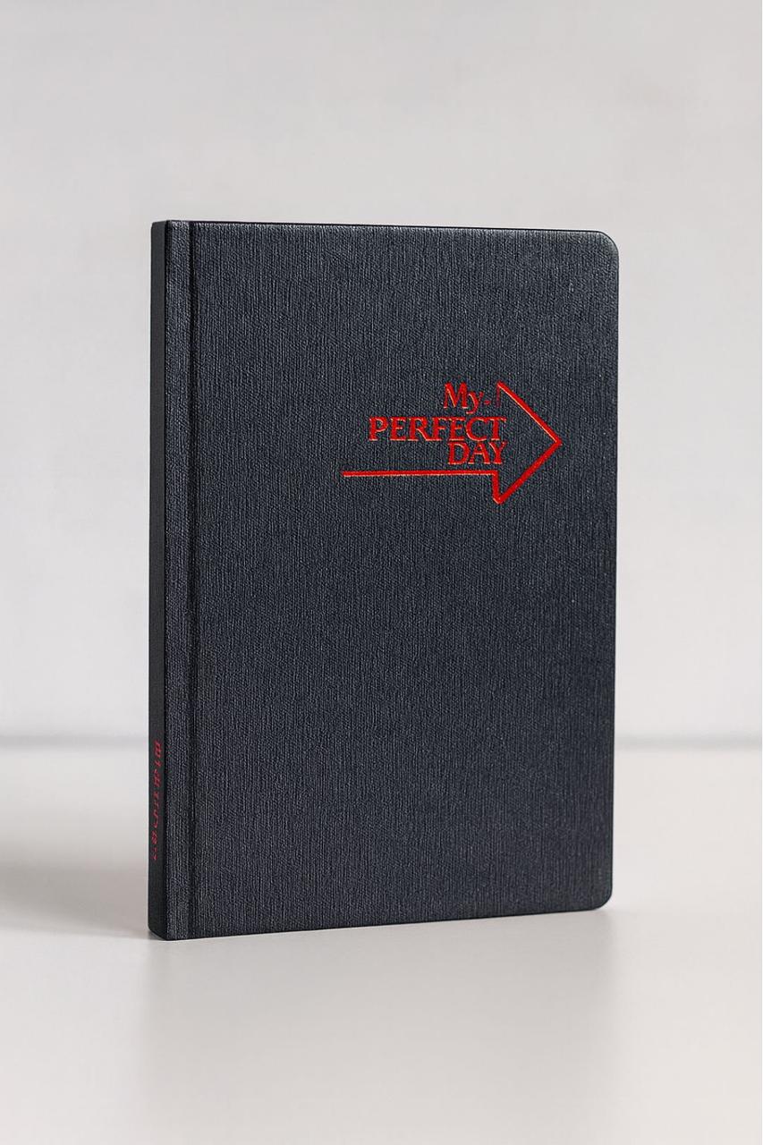 Планер Мотивувальний My perfect day LifeFLUX А5 Графітовий українська мова, фото 1