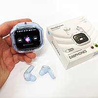 Бездротові навушники з вмонтованим мікрофоном TWS, Бездротові блюз навушники вкладиші touch LW-10