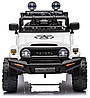 Електромобіль дитячий Toyota FJ Cruiser ліцензія білий (9902), фото 2