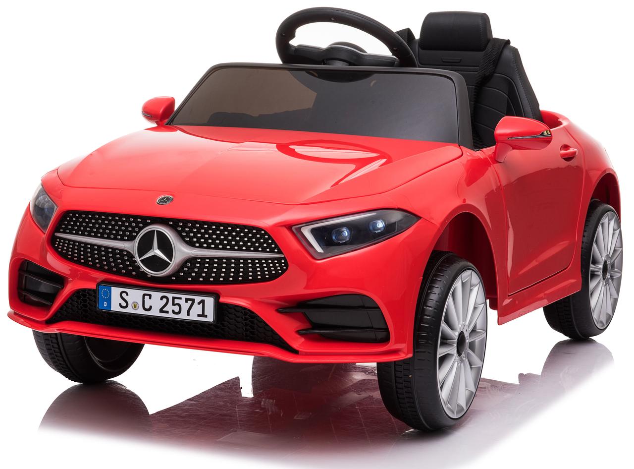 Електромобіль дитячий Mercedes-Benz CLS 350 ліцензія червоний (9906), фото 1