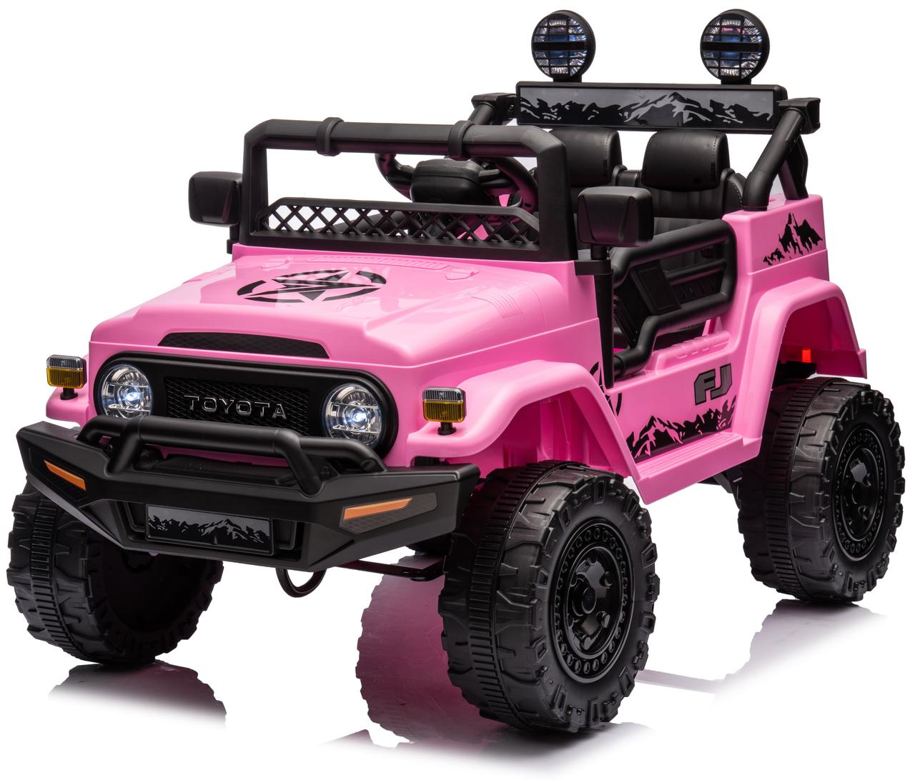 Електромобіль дитячий Toyota FJ Cruiser ліцензія рожевий (9901), фото 1