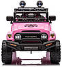 Електромобіль дитячий Toyota FJ Cruiser ліцензія рожевий (9901), фото 2