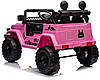 Електромобіль дитячий Toyota FJ Cruiser ліцензія рожевий (9901), фото 4