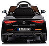 Електромобіль дитячий Mercedes-Benz CLS 350 ліцензія чорний (9903), фото 6