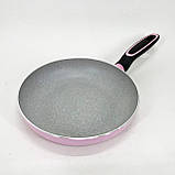 Алюмінієві сковорідки з антипригарним покриттям Magio, Сковорода для приготування LA-87, фото 2