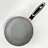 Алюмінієві сковорідки з антипригарним покриттям Magio, Сковорода для приготування LA-87, фото 8
