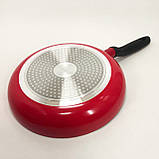 Сковорода гриль зручна MG-1178 26 см, Зручна сковорода для порцій без рослинної олії LI-22, фото 5