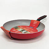 Сковорода гриль зручна MG-1178 26 см, Зручна сковорода для порцій без рослинної олії LI-22, фото 6