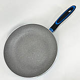 Кована алюмінієва сковорода Magio, Сковорода з ручкою алюміній гриль зручна DP-48, фото 10