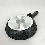 Сковорода для приготування на газовій плиті Con Brio СВ-1811 18 см, Сковорода алюмінієва поглиблена TB-79, фото 5