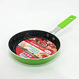 Сковорода з товстим дном Con Brio CB-1414 14 см, Сковорода для кухаря Якісна для смаження KB-78, фото 2