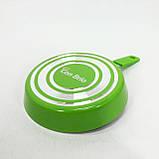 Сковорода з товстим дном Con Brio CB-1414 14 см, Сковорода для кухаря Якісна для смаження KB-78, фото 6