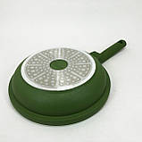 Сковорода з антипригарним покриттям внутрішньої поверхні Con, Зручна у використанні сковорода BU-22, фото 10