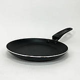 Сковорода з бакелітовим покриттям Con Brio СВ-1819 18см, Сковорідка фірмова, Сковорода якісна гриль OA-36, фото 5