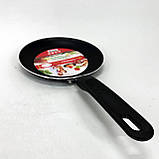 Сковорода з бакелітовим покриттям Con Brio СВ-1819 18см, Сковорідка фірмова, Сковорода якісна гриль OA-36, фото 6