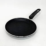 Сковорода з бакелітовим покриттям Con Brio СВ-1819 18см, Сковорідка фірмова, Сковорода якісна гриль OA-36, фото 8