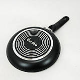 Сковорода з бакелітовим покриттям Con Brio СВ-1819 18см, Сковорідка фірмова, Сковорода якісна гриль OA-36, фото 9