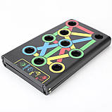 Тренажер для віджимання упори дошка Foldable Push Up, Дошка для тренувань м'язів Упори віджимання GU-55, фото 3