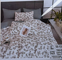 Постільна білизна фланелева, двоспальна (ПБ68)