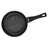 Надійна сковорода з антипригарним покриттям Con Brio СВ-2425 24 см, Сковорода глибока для дому EA-42, фото 4